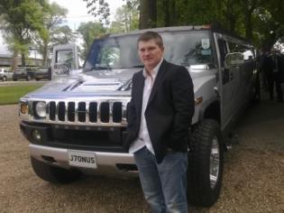 ricky hatton corby limo hire